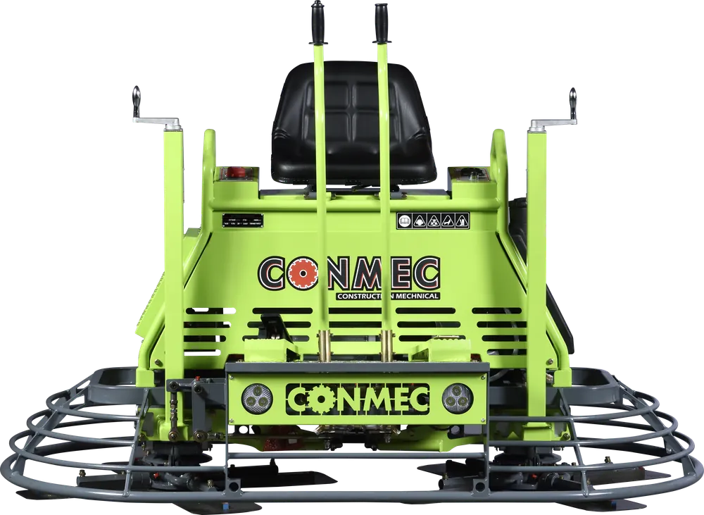 CONMEC CRT836E battery ride-on power trowel