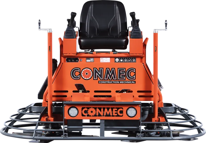 CONMEC H836 ride-on power trowel